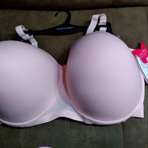 Ashley Stewart Pink Butterfly Bra Convertible  Size 44G